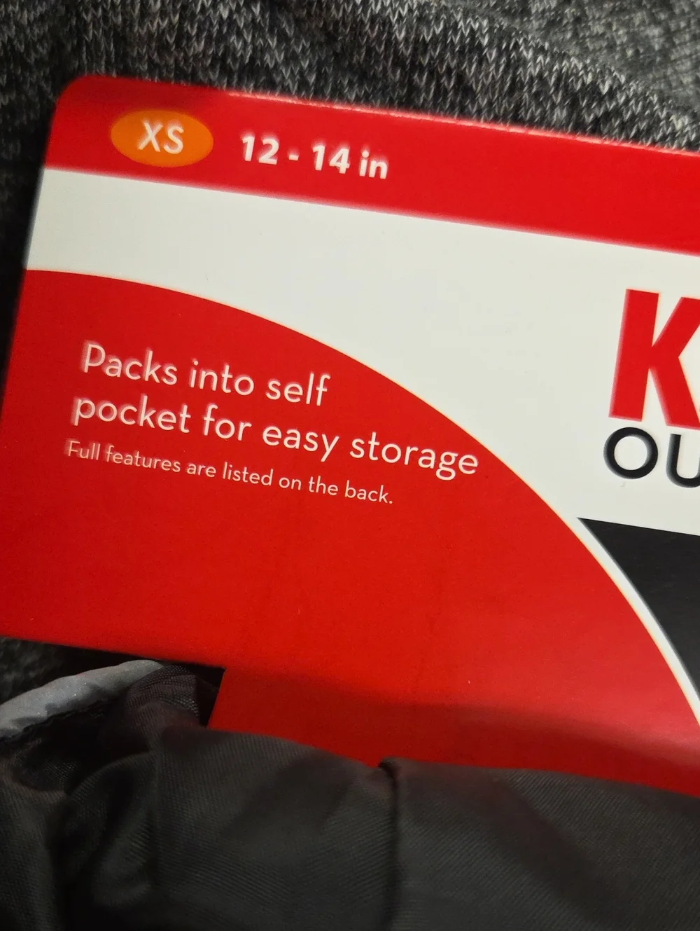 KONG Packable Rain Jacket with Self-Pack Feature